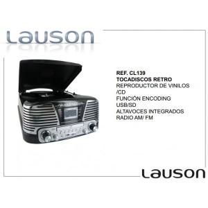 Foto Tocadiscos + radio lauson cl139