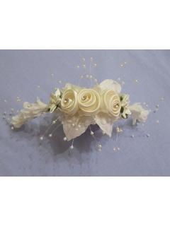 Foto Tocado de rosas beige