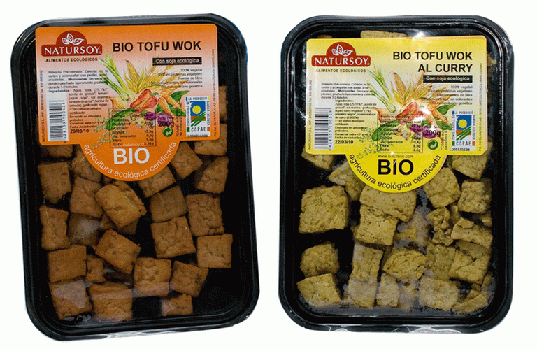Foto Tofu work curry 200g natursoy