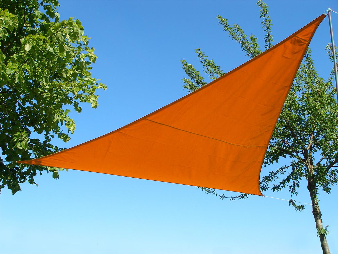 Foto Toldos Vela Kookaburra Naranja Triangular 3.6m (Impermeable)