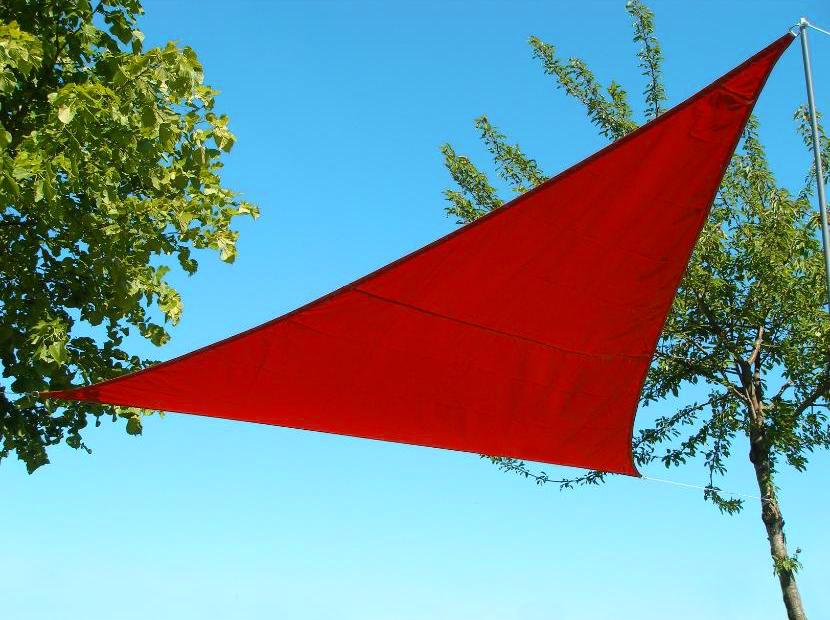 Foto Toldos Vela Kookaburra Rojo Triangular 3.6m (Impermeable)