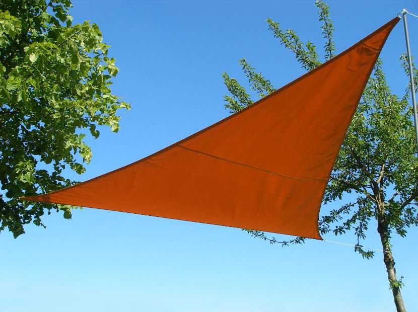 Foto Toldos Vela Kookaburra Terracota Triangular 3.6m (Impermeable)