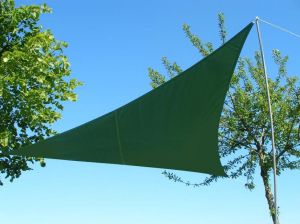Foto Toldos Vela Kookaburra Verde Triangular 3.6m (Impermeable)