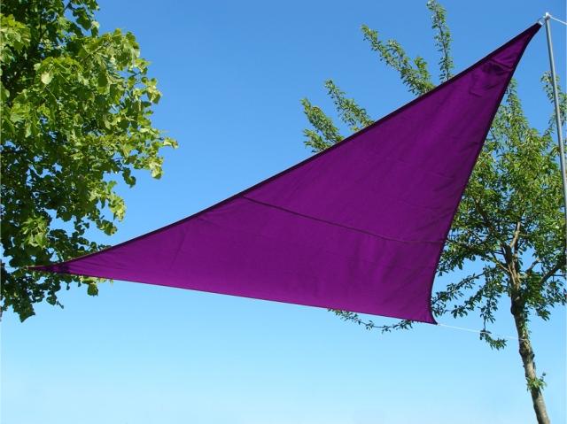 Foto Toldos Vela Kookaburra Violeta Triangular 3.6m (Impermeable)