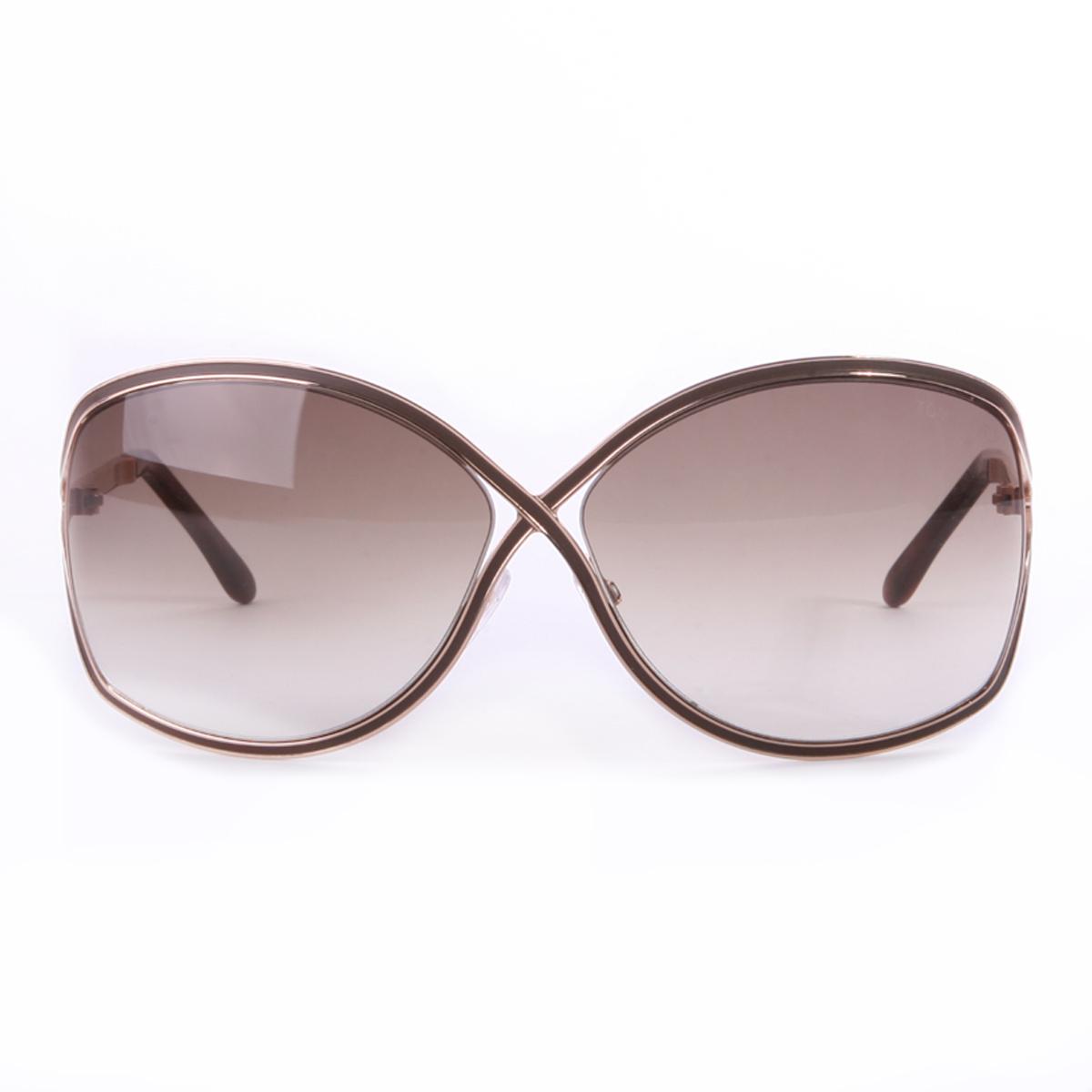 Foto Tom Ford Rickie Soft Grey Metal Frame Sunglasses