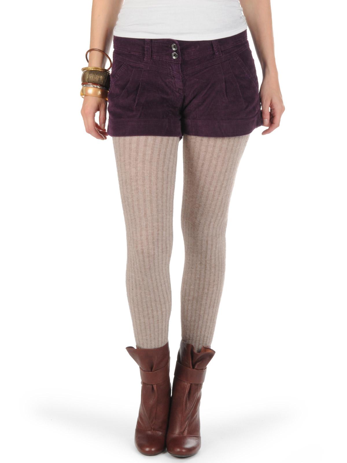 Foto Tom Tailor Denim Cord Shorts violeta 31
