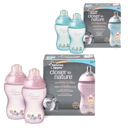 Foto Tommee Tippee Pack 2 Biberones 340ml Decorados Closer To Nature