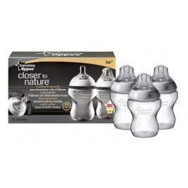 Foto Tommee tippee pack 3 biberón 260ml