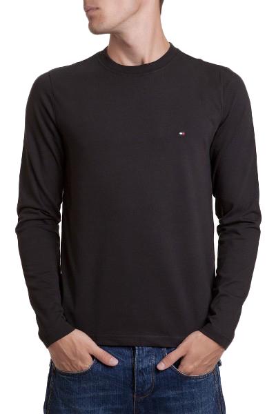 Foto TOMMY HILFIGER camiseta manga larga negra Camisetas manga larga Hombre