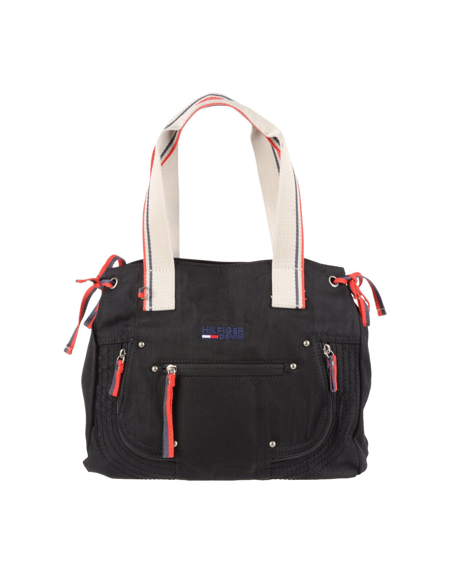 Foto Tommy Hilfiger Denim Bolsos Medianos De Tela Mujer Negro