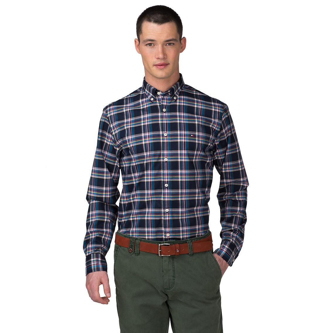 Foto Tommy Hilfiger Hutton Camisa A Cuadros