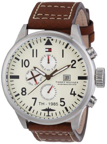 Foto Tommy Hilfiger Watches 1790684 - Reloj de caballero de cuarzo, correa de piel color marrón
