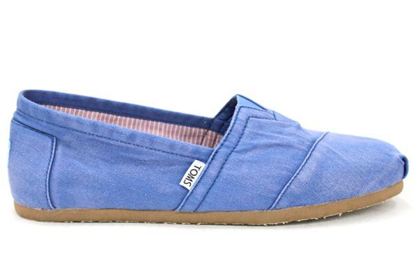 Foto TOMS Classic Palmetto Shoes BLUE Size: 7
