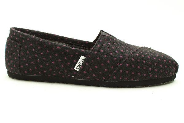 Foto TOMS Classics Dot Shoes PURPLE Size: 4