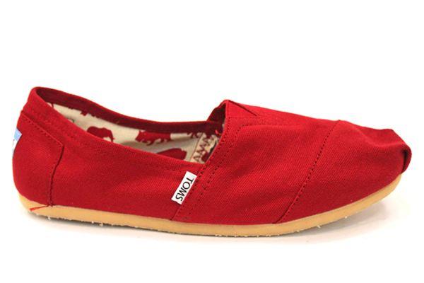 Foto TOMS Shoes RED Size: 5