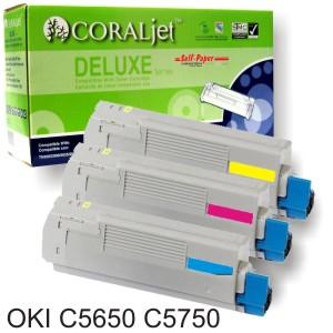 Foto Toner compatible Oki C5650 C5750 2000 Paginas - cada color