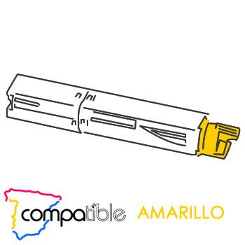 Foto Toner Compatible Oki C5650/c5750 Amarillo 2000 Pag