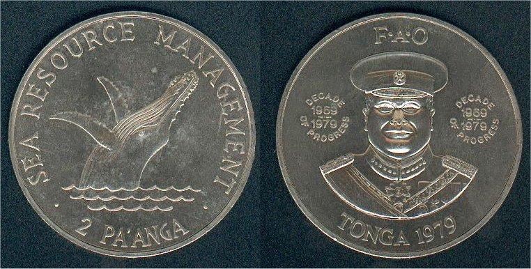 Foto Tonga 2 Paanga 1979