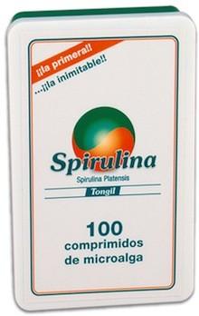 Foto Tongil Spirulina 100 cápsulas