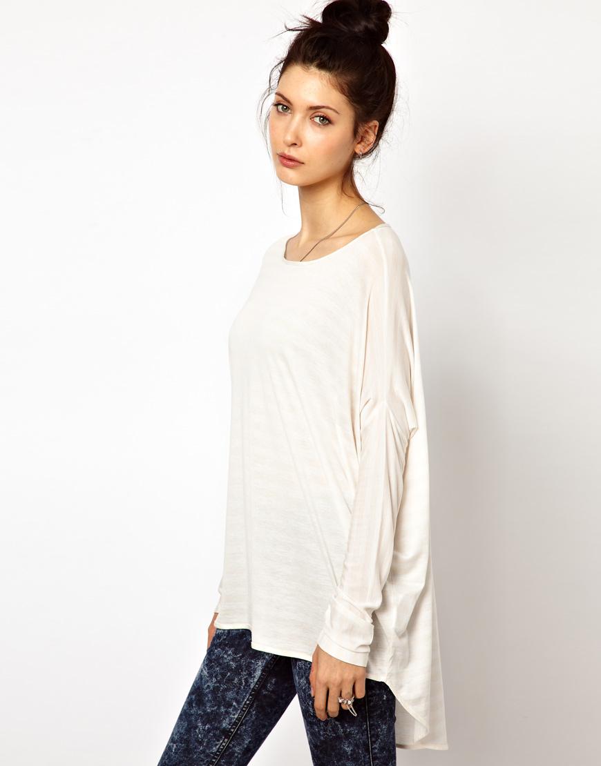 Foto Top de rayas a capas de 2nd Day Cream/ivory