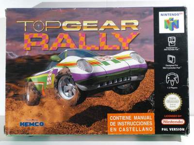 Foto Top Gear Rally Nintendo 64 Pal Español