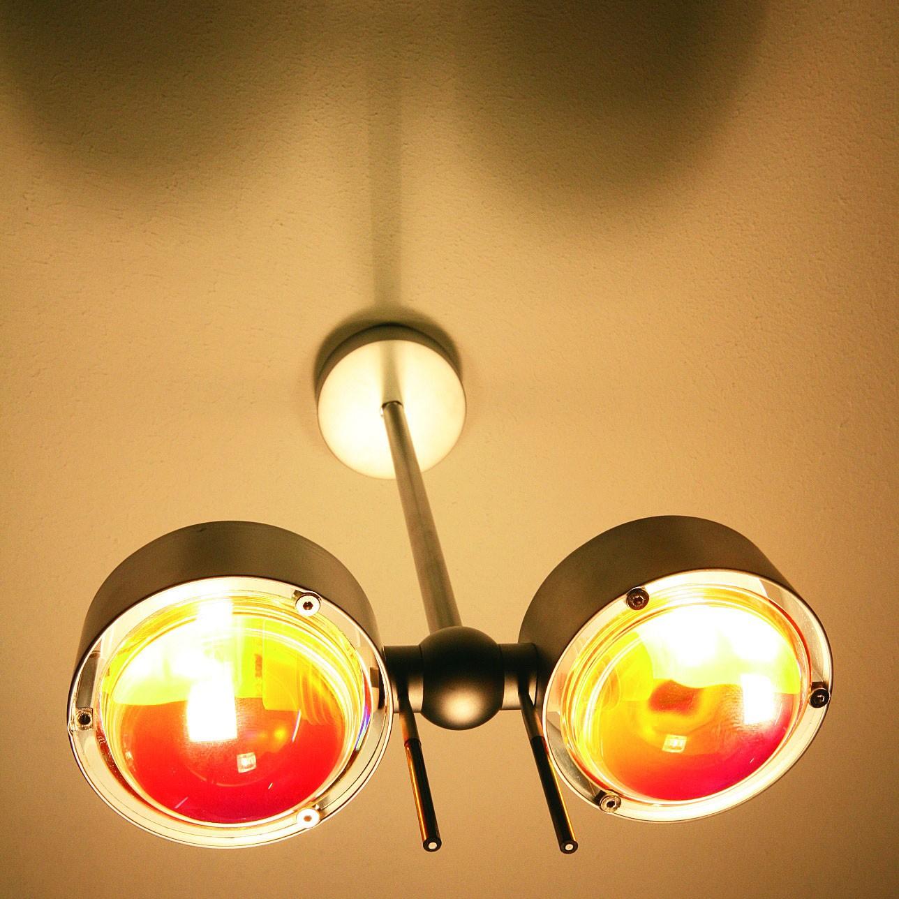 Foto Top Light Puk Side Twin wall/ceiling lens/lens 10 cm