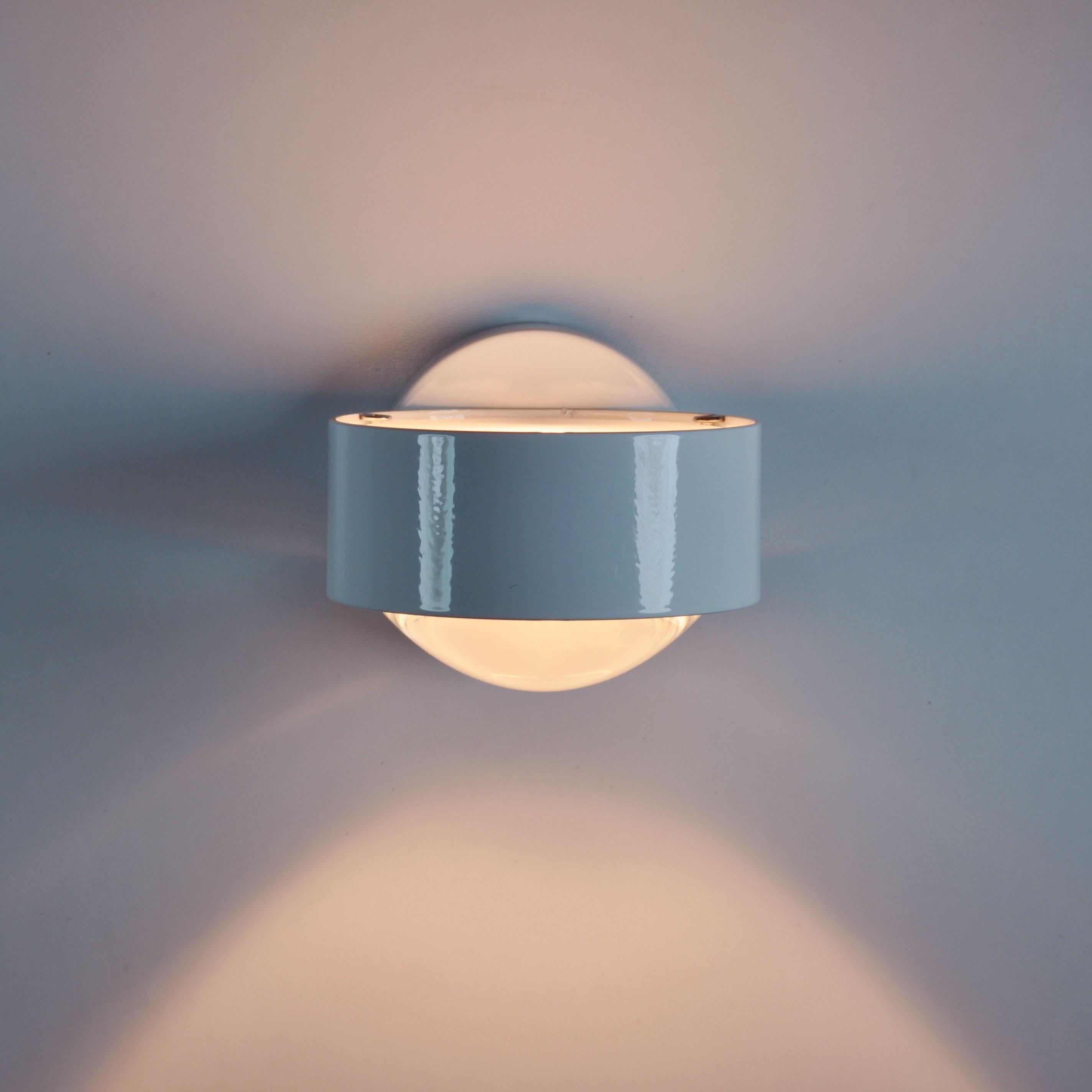 Foto Top Light Puk wall white, lens/glass