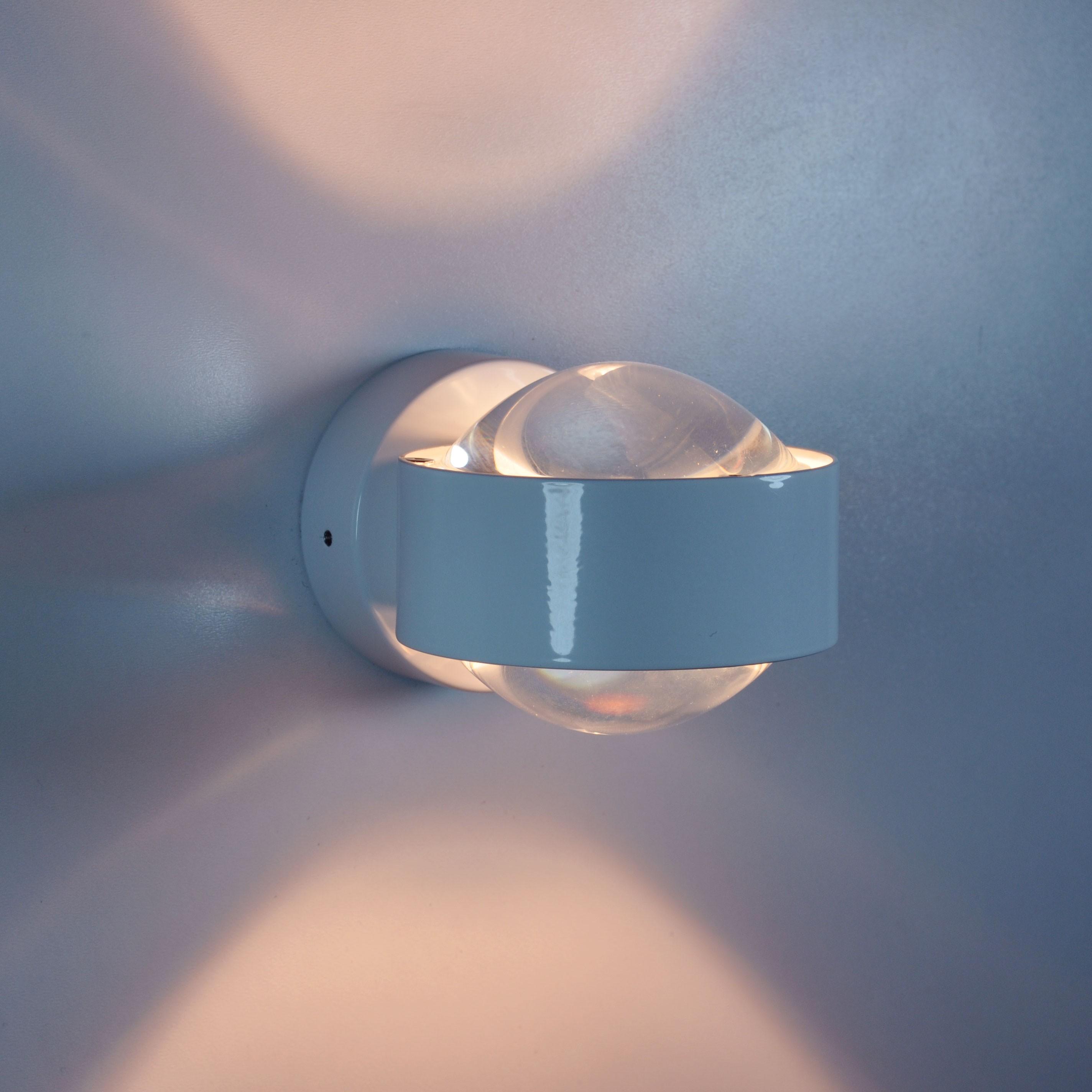 Foto Top Light Puk wall white, lens/lens