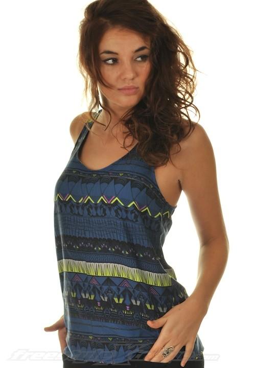 Foto Top Mujer Volcom No Relief Azuloscuro