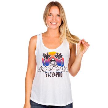 Foto Top Volcom Fiji Pro Twister Tank Top Women - white