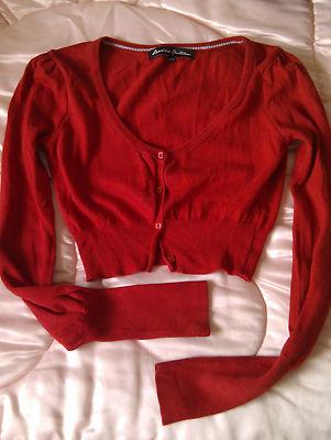Foto torera chaqueta corta jersey sueter bershka talla m