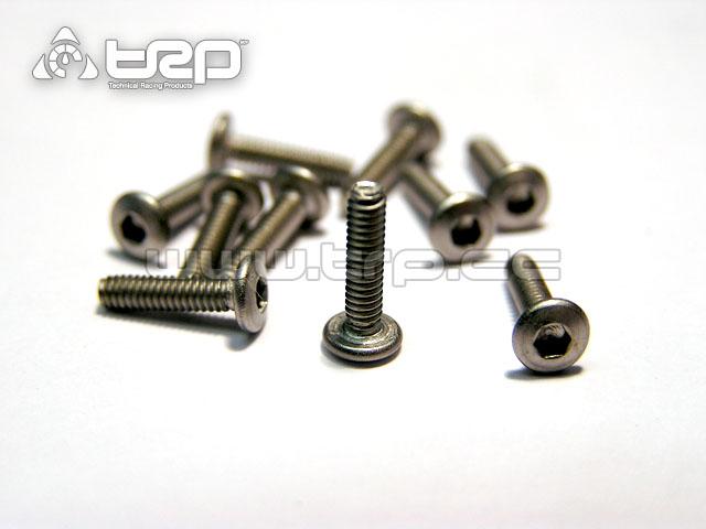 Foto Tornillos M2X8 Pn Racing Titanio Hex 10u para MiniZ