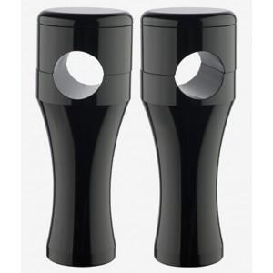 Foto Torretas custom chrome de 20 cm de altura negras