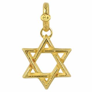 Foto Torrini Collares, Estrella de David - Colgante Oro 18K