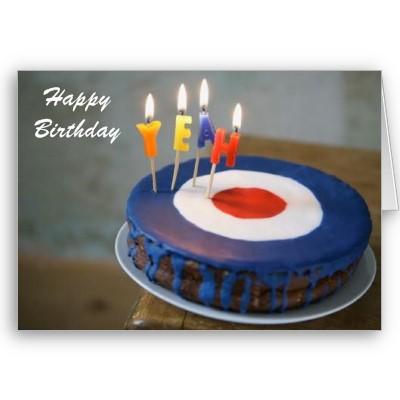 Foto torta de cumpleaños Felicitacion