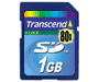 Foto Toshiba GSC-R30 Memoria Flash 1GB Tarjeta (80x) TS1GSD80