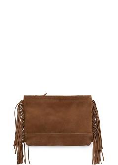 Foto Touch - Bolso Ante Flecos cuero MANGO