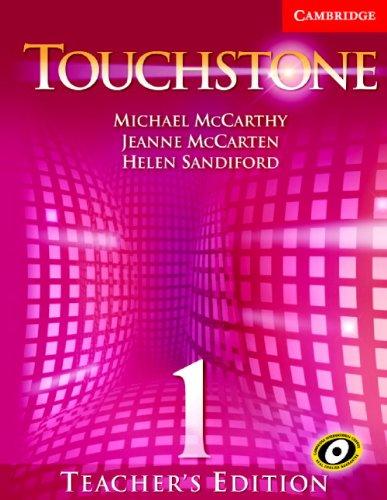 Foto Touchstone Teacher's Edition 1 With Audio Cd (1 Paperback, 1 Cd-Audio)