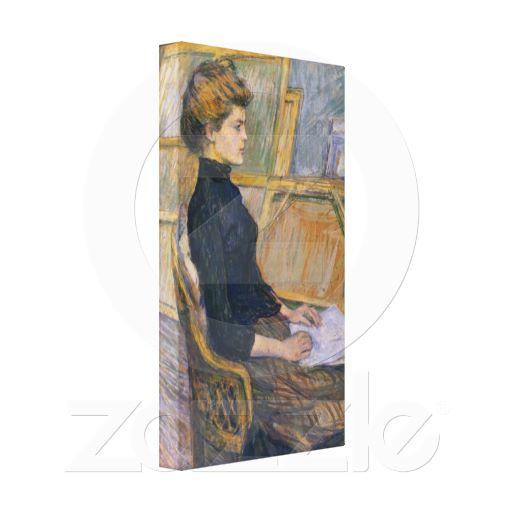 Foto Toulouse-Lautrec - Elena varía en el estudio Lona Estirada Galerías