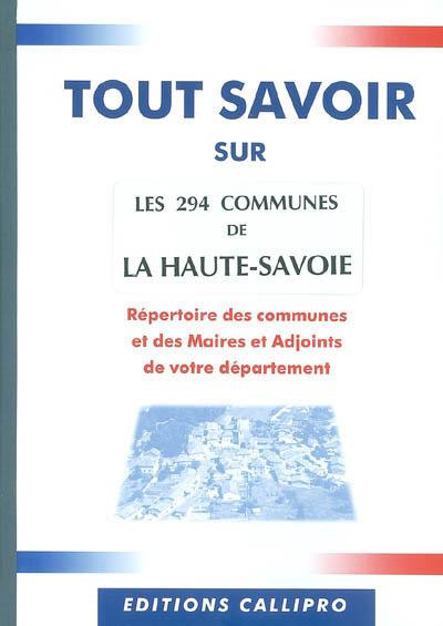 Foto Tout savoir sur les 294 communes de haute-savoie