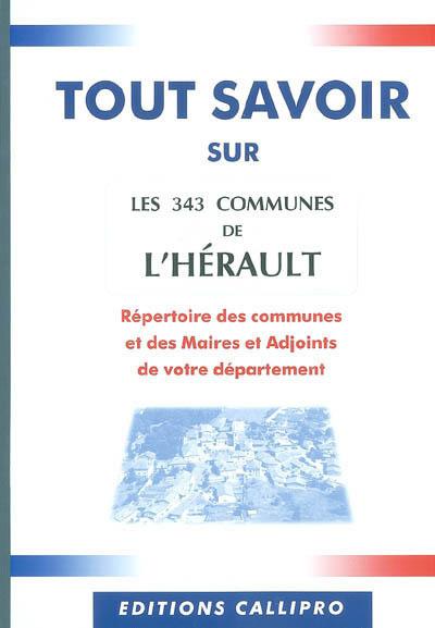Foto Tout savoir sur les 343 communes de l'hérault