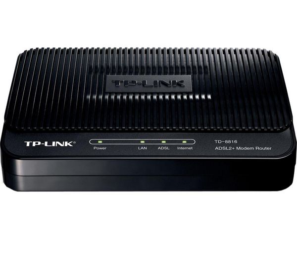 Foto Tp-Link Router modem ADSL2+ TD-8816 - 1 puerto