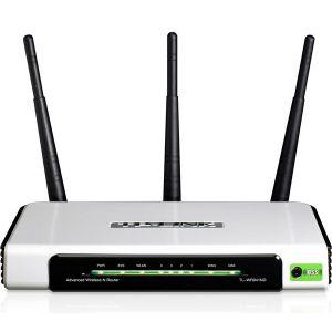 Foto Tp-link router wifi-n 300 mbps tl-wr941nd + conmutador de 4 puertos