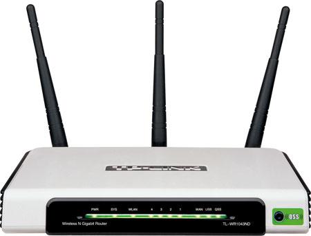 Foto TP-Link TL-WR1043ND Ultimate Router Neutro WiFi 11n USB