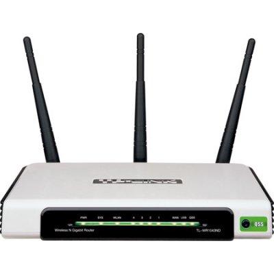 Foto Tp-link Wr1043nd Router 300n 3t3r Sma 4pxgb 1xusb