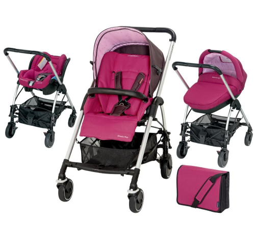 Foto Trío Streety Plus de Bebé Confort, Sweet Cerise