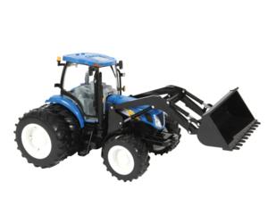 Foto Tractor de juguete new holland t7050 con pala