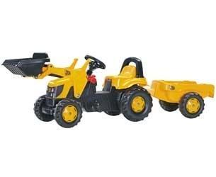 Foto Tractor de pedales jcb con pala y remolque