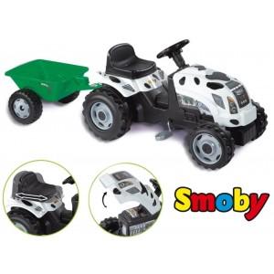 Foto Tractor infantil Smoby con remolque