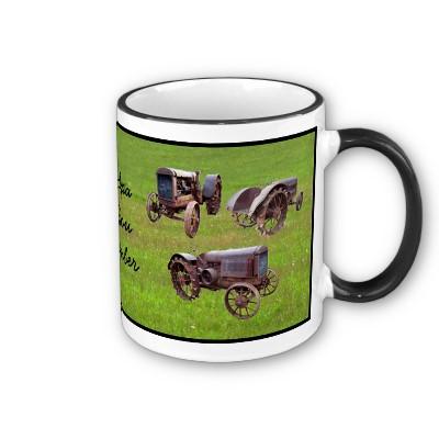 Foto Tractor Viejo - Taza